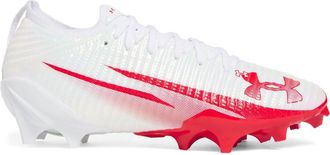 Under Armour Mens Blur Pro Football Cleats Sneaker, White/Red/Red, 10 UK