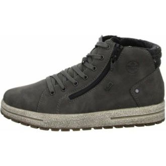 Rieker Winterlaarzen - Heren - Schoenen - Grijs - Maat: 44 EU Leer