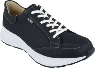 Finn Comfort Womens Caseres Comfortable Lace-Up Shoe In Black/schwarz/sirio/doma