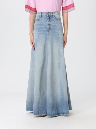 Icon Denim Los Angeles Skirt ICON DENIM LOS ANGELES Woman color Blue