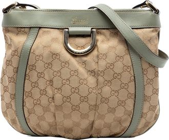 Gucci Pre-owned Gucci GG Canvas Abbey D Ring Crossbody Unisex PPYXWJODVMKR8TJ3