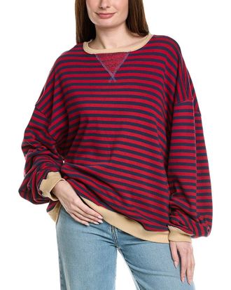 Free People Classic Striped Sweater