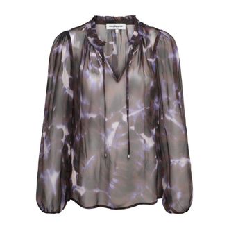 &Co Woman Dames, Blouses & Shirts, Veelkleurig, Maat: XS Viscose