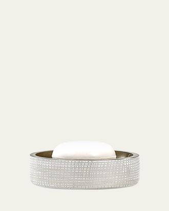 Labrazel Woven Soap Dish, Platinum