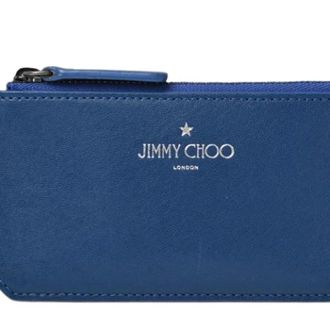 Jimmy Choo London Pre-owned Wallets, female, Blue, Size: ONE SIZE Pre-owned Card Case