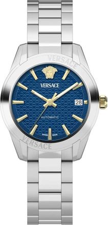 Versace Horloges - Dames - Horloges - Blauw - ONE Size - Accessoires