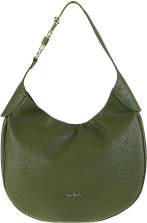 Pierre Cardin Schoudertas - Dames - Schoudertassen - Groen - ONE Size - Katoen - Tassen