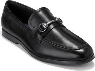 Cole Haan Wyeth Grand Bit Loafer in Black/black at Nordstrom, Size 11.5