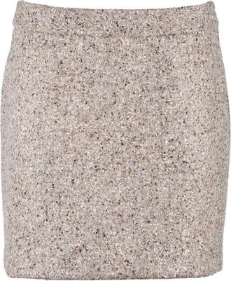 Roberto Collina Mini Flared Skirt - Beige