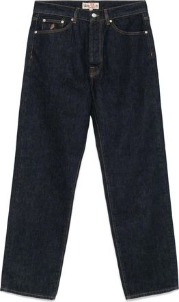 St&uuml;ssy Jeans con applicazione logo - Blu