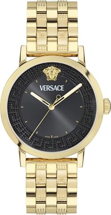 Versace Albireo Mens Gold Watch VE0T00525 Stainless Steel - One Size
