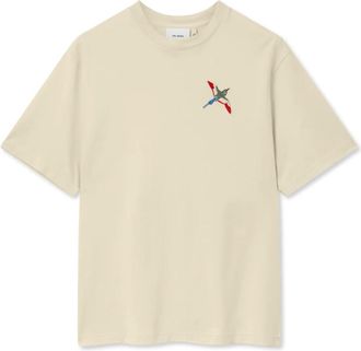 Axel Arigato Hombre, Camisetas, Beige, Talla: XL