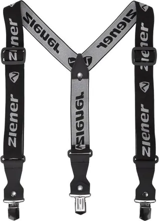 Ziener Braces Clip-Z Hosentr&auml;ger - Unisex | grau/schwarz