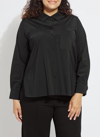 Lyss&eacute; Schiffer 2.0 Button Down Shirt Curvy