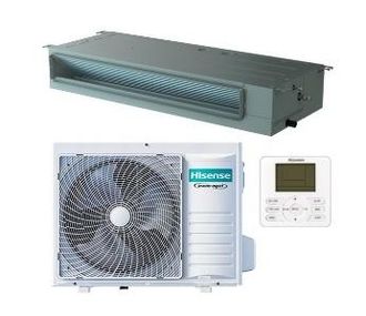 Hisense Aire Acondicionado Conducto Aud60ux4rfm8 + Auw60u4rj7 - Hisense