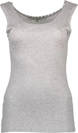 Silvian Heach Chic Tanktop met Brede Schouderbanden - Dames - Tops zonder mouwen - Grijs - XS - Tops
