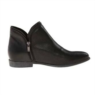 Eric Michael Womens Ireland Leather Booties In Black