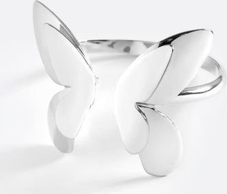 Emma Pills Butterfly Effect Cuff in Silver at Nordstrom, Size 8