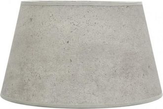 Fabrilamp Pantalla Salma E27 Cemento Gris 45dx35dx30h Conica Abierta