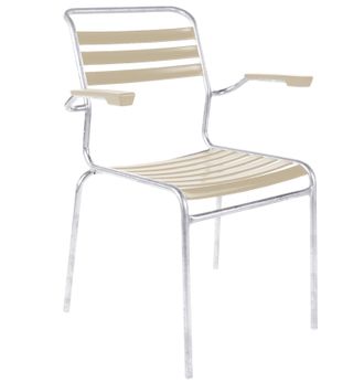Schubiger M&ouml;bel L&auml;ttli-Stuhl S&auml;ntis mit Armlehnen