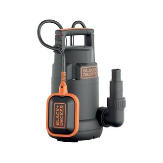 Black+Decker Black&decker - Bomba Sumergible Para Agua Limpias Black+decker Bxup250pce (250 W, Caudal Max. 6000 L/h, Altura M&aacute;x. 6 M)