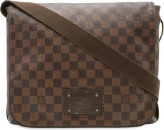 Louis Vuitton Pre-owned Cross Body Bags, female, Brown, Size: ONE SIZE Pre-owned Messenger Bag