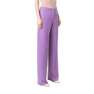 Ferragamo High-Waist Tailored Trousers - Purple