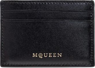 Alexander McQueen Leather Cardholder