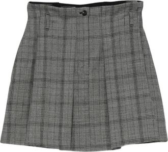 Tela Short Skirts - Dames - Korte rokken - Grijs - S - Rokken