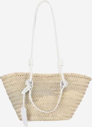 Filippo Catarzi Straw Bag With Logo