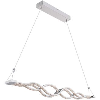 Globo Lighting L&aacute;mpara Colgante - Pilla - Cromo - Metal - Gran L&aacute;mpara