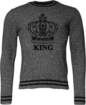Dolce & Gabbana Hombre, Jerseys, Gris, Talla: S
