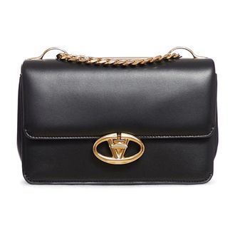 Valentino Garavani Chain 1 Small Shoulder Bag - female - Valentino Garavani - Shoulder Bags - Black - ONE SIZE - Bags