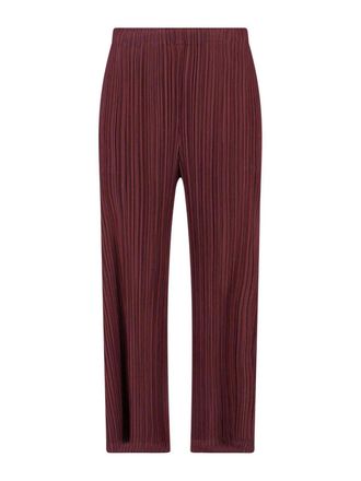 Pleats Please Issey Miyake Pleated Trousers