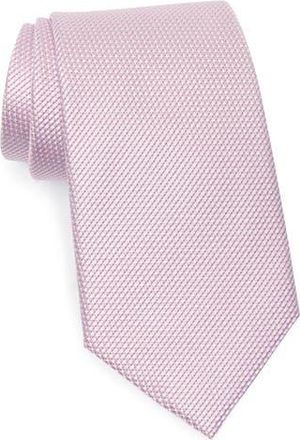 Duchamp Textured Silk Tie in Pink at Nordstrom Rack