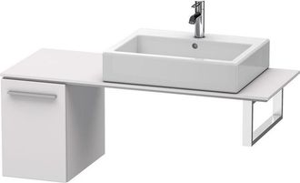 Duravit Armario Base Duravit X-large Para Consola 6531, 1 Caj&oacute;n, 300 Mm, Color (frente/cuerpo): Blanco Lila Seda Laca Mate - Xl653108787