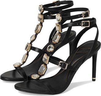 Kenneth Cole Lilath Womens Dress Sandals Black : 6.5 M, Synthetic