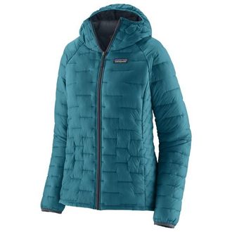 Patagonia Micro Puff Hoody Kunstfaserjacke f&uuml;r Damen | t&uuml;rkis/blau