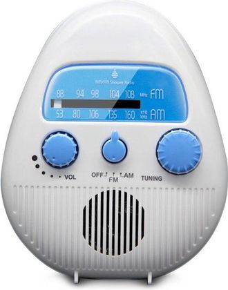 OEM Radio Fm Inal&aacute;mbrica E Impermeable Para Ba&ntilde;o, Radio Port&aacute;til Am/fm Para Ducha, Altavoz Incorporado
