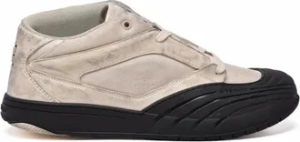 Givenchy Schoenen, Heren, Beige, 43 EU, Leer, Mid-top Sneaker