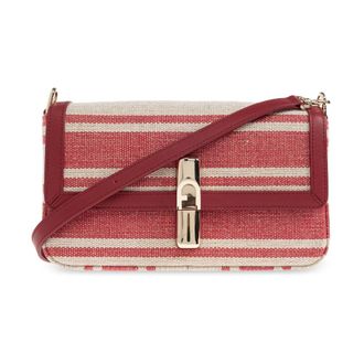 Furla Cross Body Bags, female, Pink, Size: ONE SIZE Iride Small Shoulder Bag