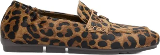 Ash Barkley Slip-On Leopard Print Loafers