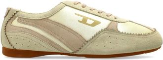 Diesel Schoenen, Dames, Geel, 37 EU, Leer, D-Mile LOW II