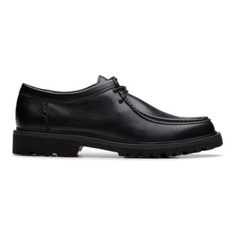 Clarks Berwick Seam - Heren - Veterschoenen - Zwart - 41 EU - Leer - Schoenen