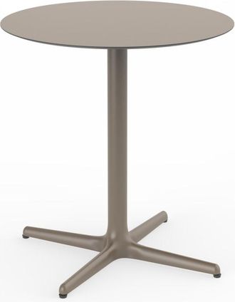 Resol Mesa redonda &oslash;70 toledo madera metal marr&oacute;n