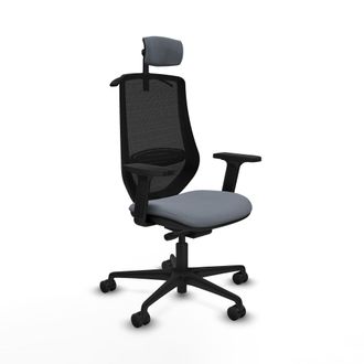 Piqueras y Crespo Silla De Oficina Con Cabecero Mardos Traslack Bali Piqueras Y Crespo D036n2h Gris