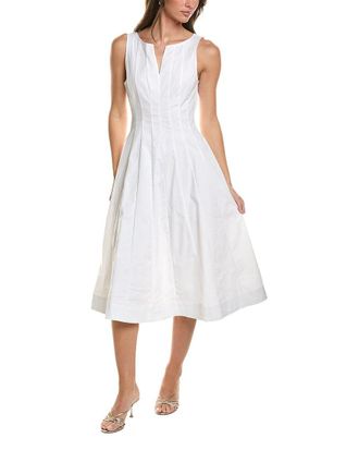 Ellen Tracy Paneled Midi Dress