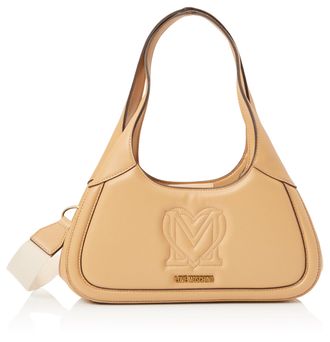 Love Moschino Womens jc4324pp0i Shoulder Bag, Biscuit, 32X15X11