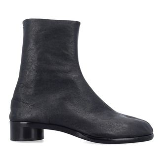 Maison Margiela Schoenen, Heren, Zwart, 43 EU, Split-Toe Tabi Laarzen