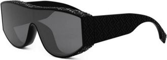 Fendi Authentieke Labbril met Topkwaliteit - unisex - Zonnebrillen - Zwart - ONE Size - Accessoires